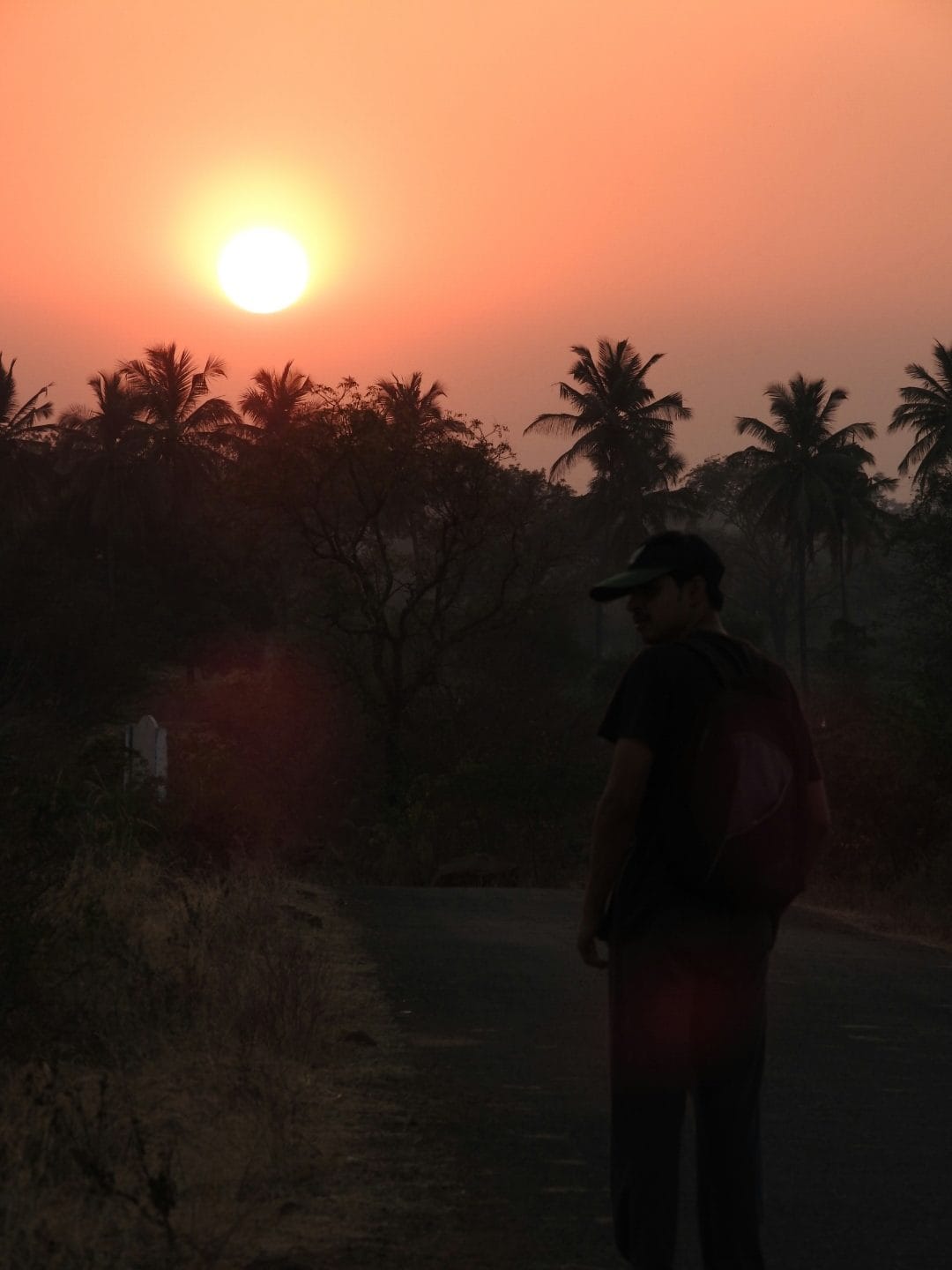 photo credits - Prashanth - sunset at Godchanmalki