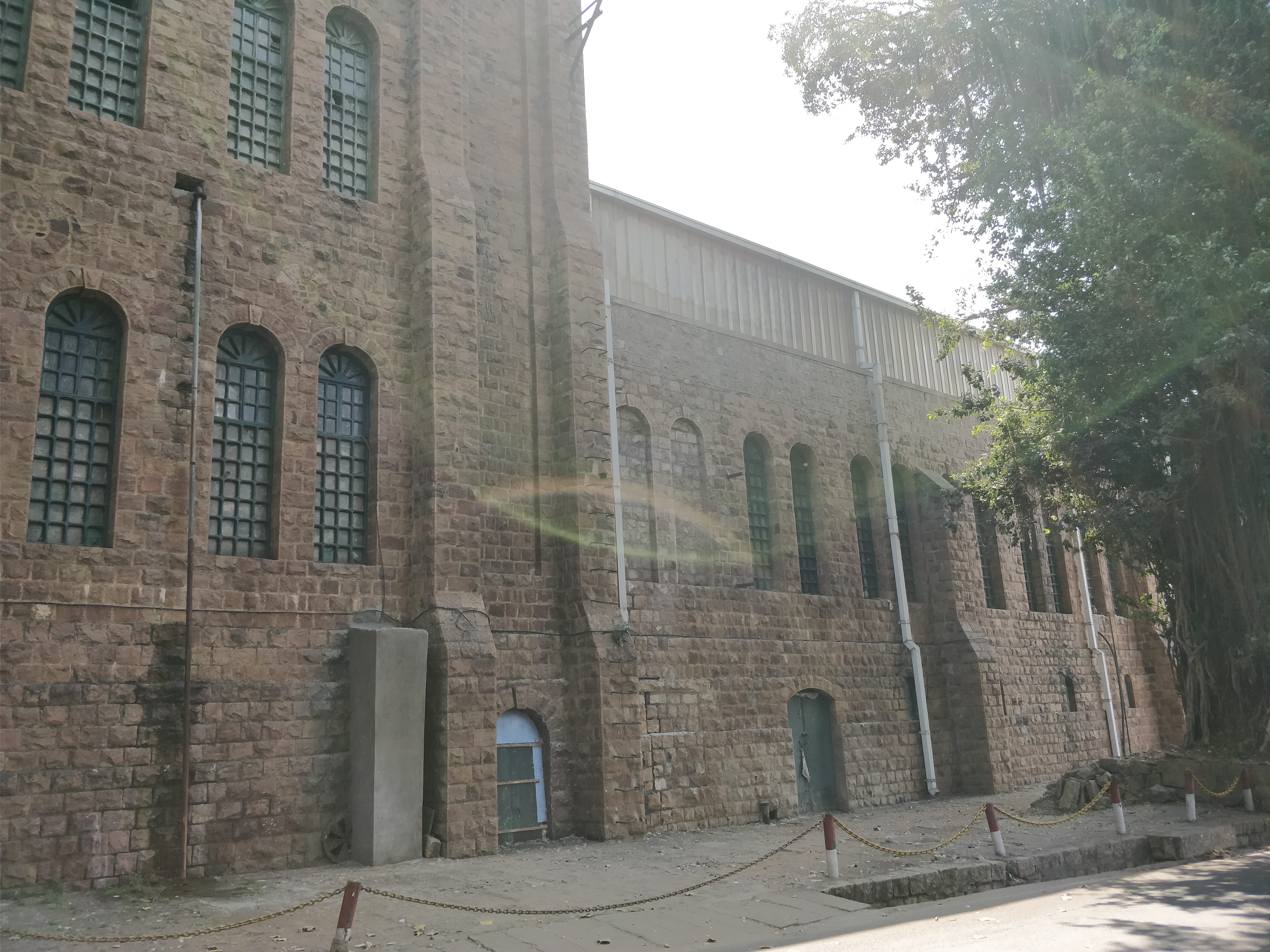 very old textile factory at Gokak falls