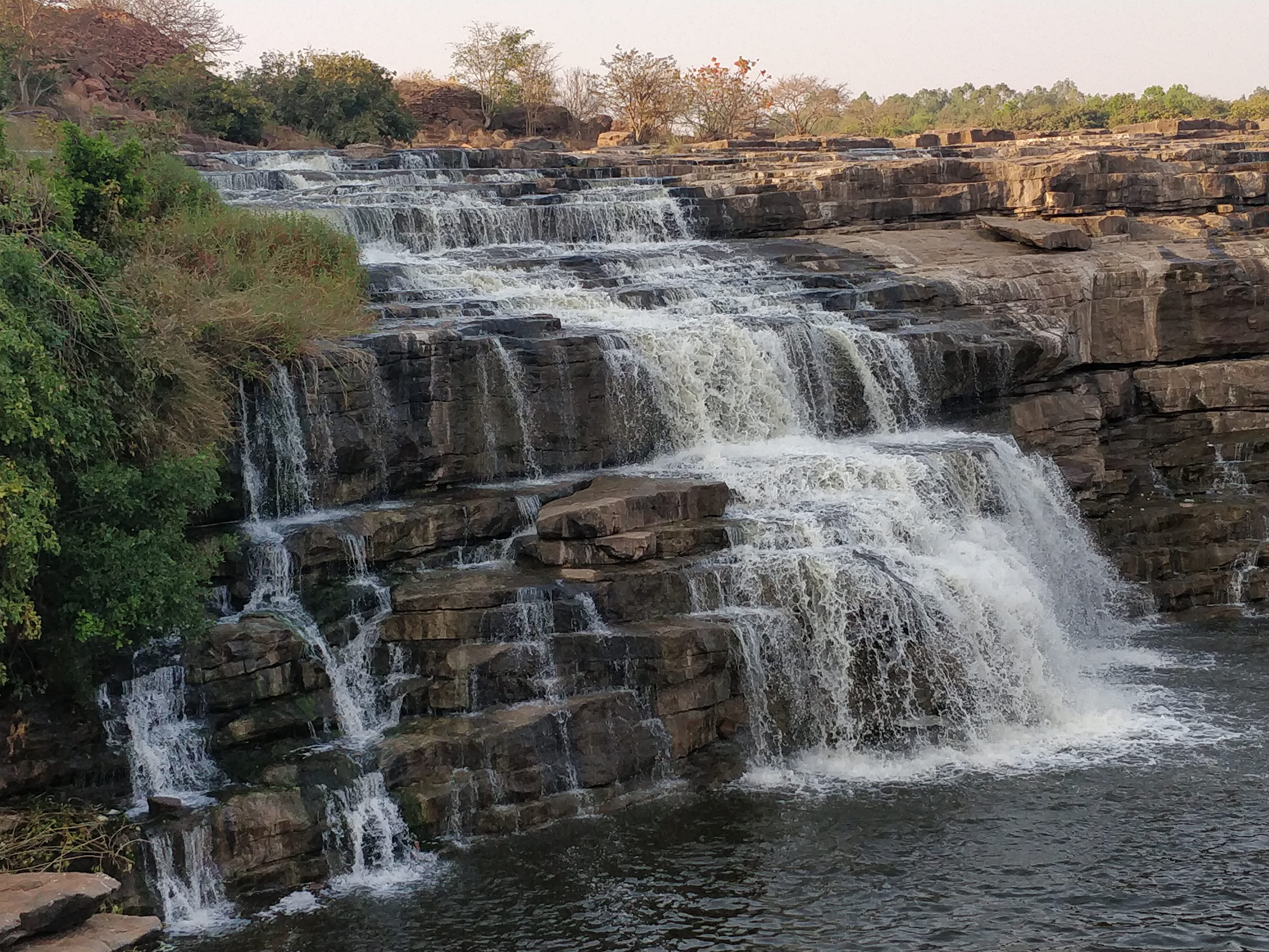 Godachinmalki falls - step formation