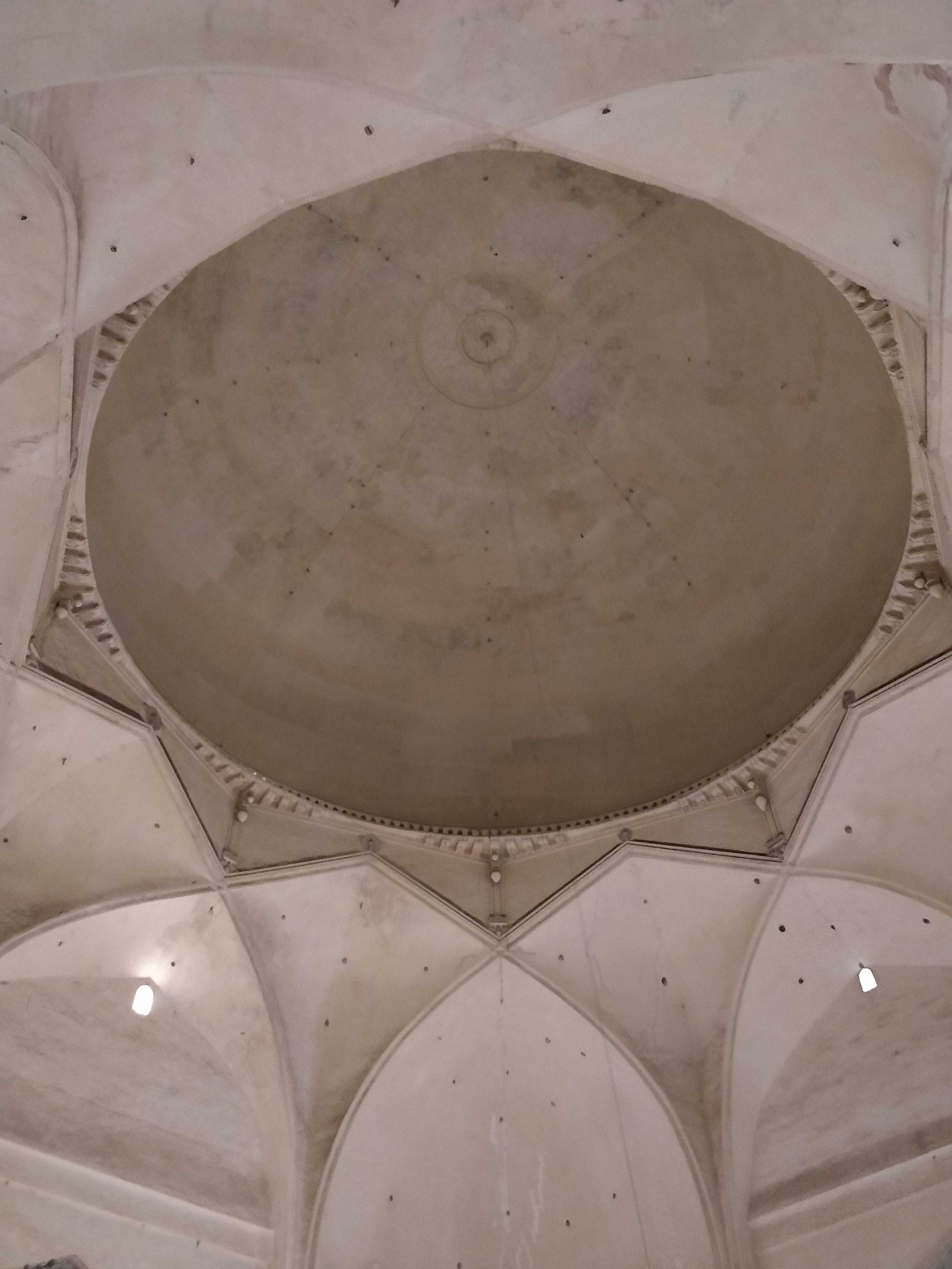 dome as seen from the lower level