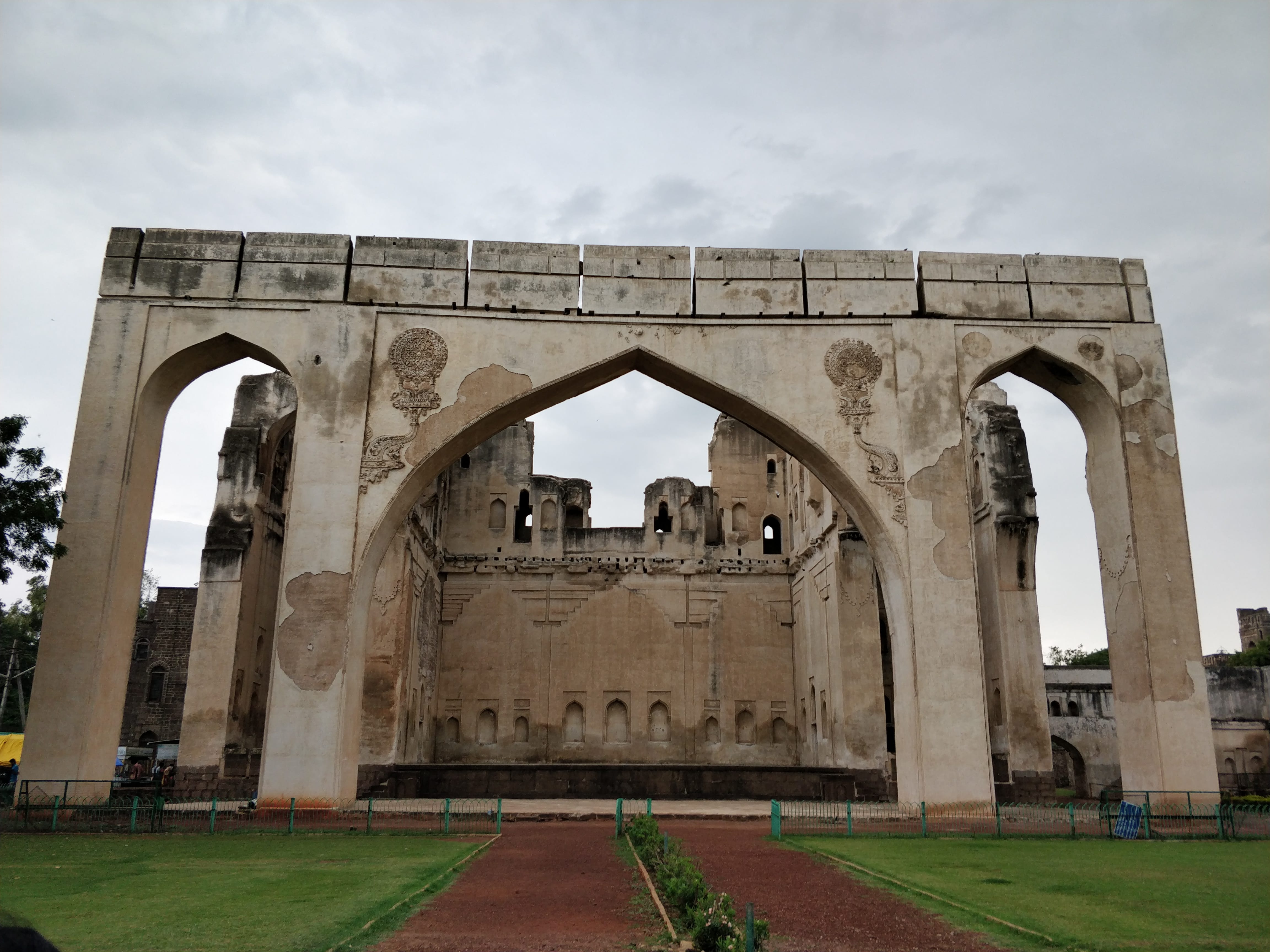 huge structure of Gagan Mahal