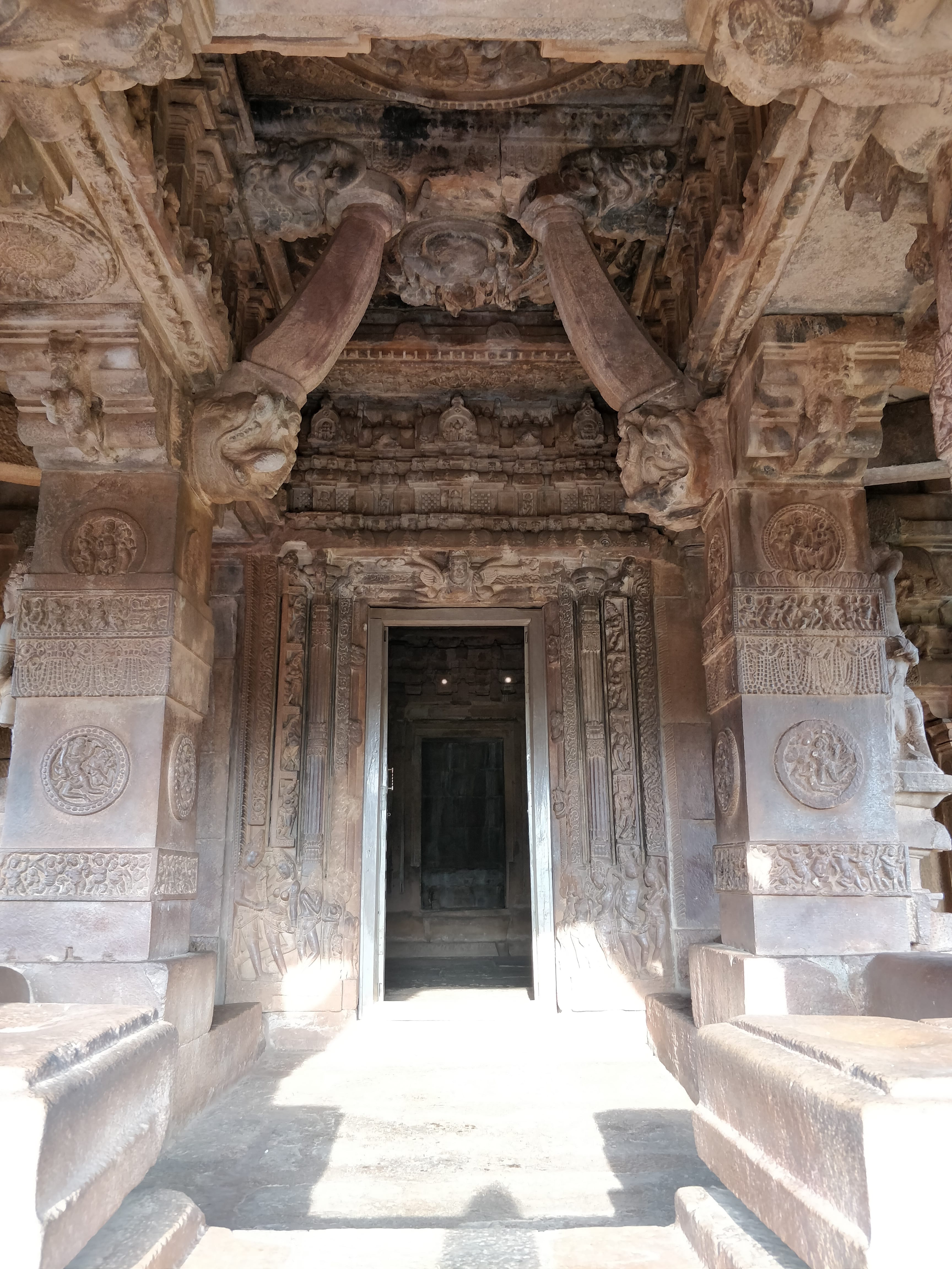 Entrance of Durga temple
