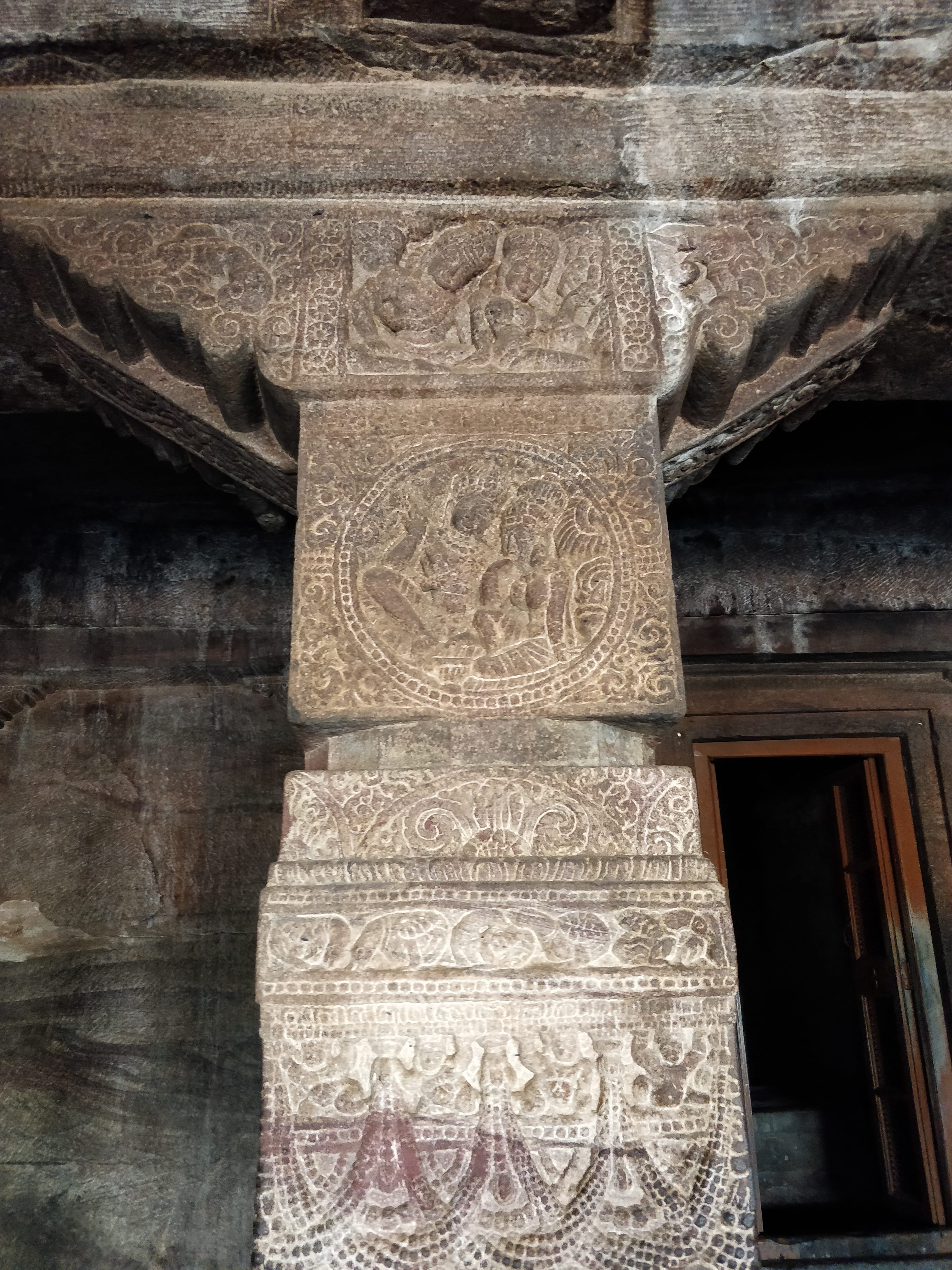 another pilar with carvings
