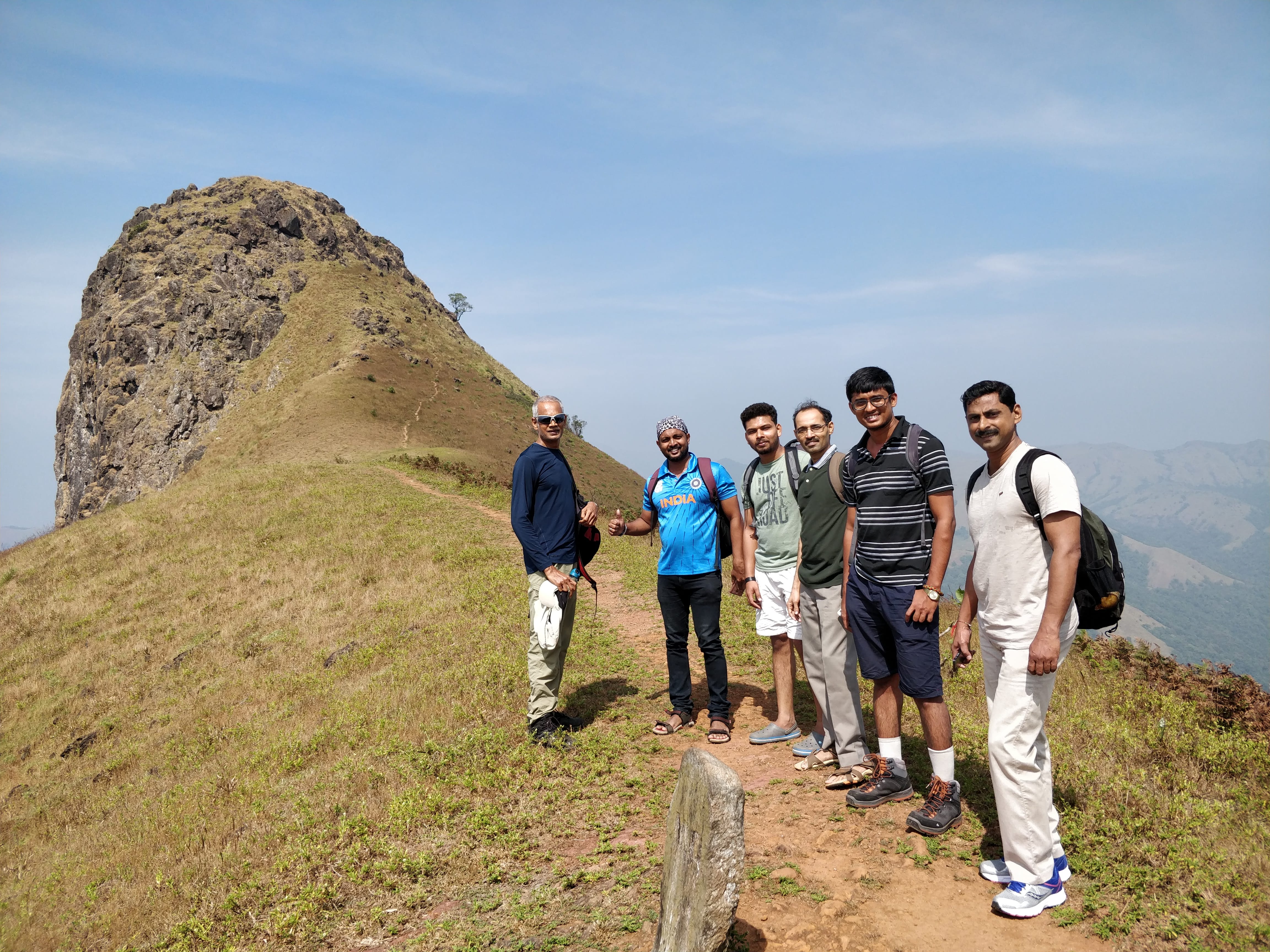 some of the YHAI Udupi trekkers