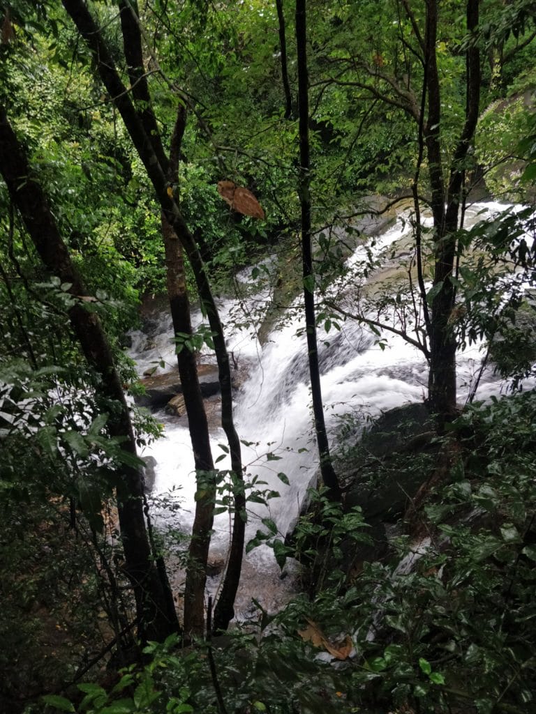 another small falls nearby