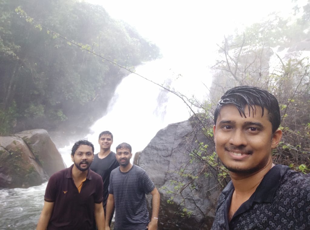 some clicks with the falls
