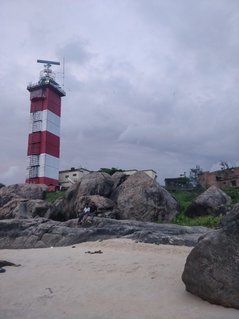 lighthouse at the beach